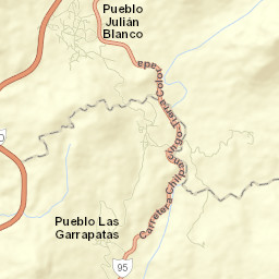 Julián Blanco (Dos Caminos) Street Map