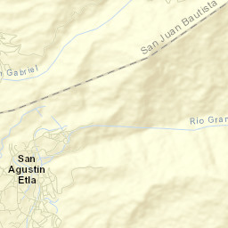San Agustín Etla Street Map
