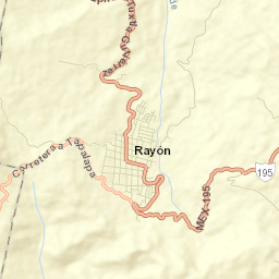 Rayón Street Map