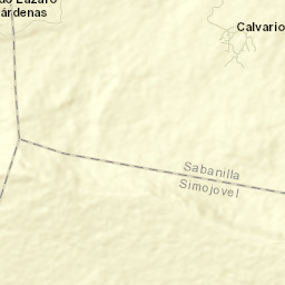 El Calvario Street Map