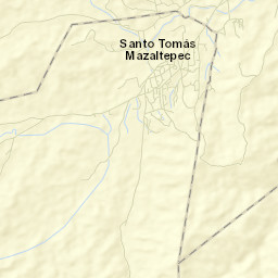 Santo Tomás Mazaltepec Street Map