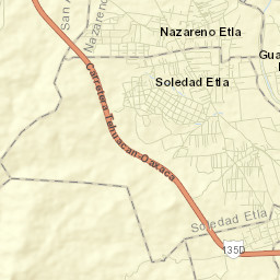 Soledad Etla Street Map
