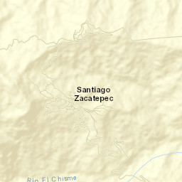 Santiago Zacatepec Street Map