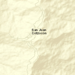 San Juan Cotzocón Street Map