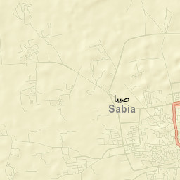 Şabyā Street Map