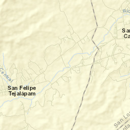 San Felipe Tejalápam Street Map