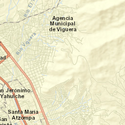 Oaxaca de Juárez Street Map