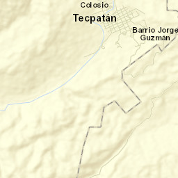 Tecpatán Street Map