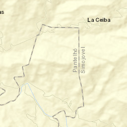 La Ceiba Street Map