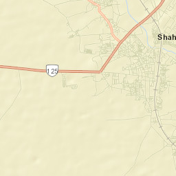 Shahabad Street Map