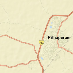 Pithapuram Street Map