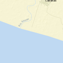 Hacienda de Cabañas Street Map