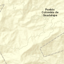Colombia de Guadalupe Street Map