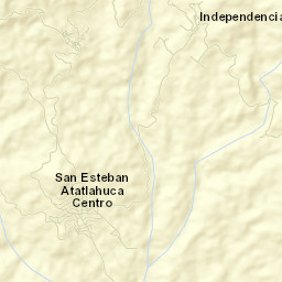 San Esteban Atatlahuca Street Map