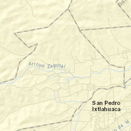 San Andrés Ixtlahuaca Street Map