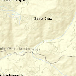 Tlahuitoltepec Street Map