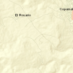 Copainalá Street Map