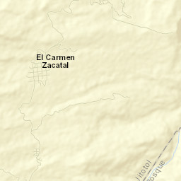 Carmen Zacatal Street Map