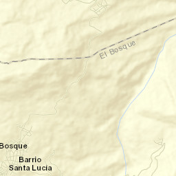 El Bosque Street Map