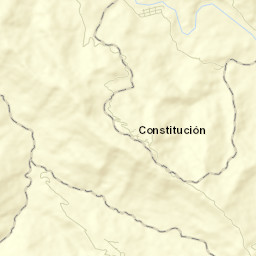 Constitución Street Map