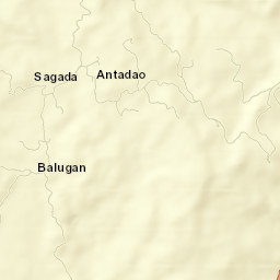 Sagada Street Map