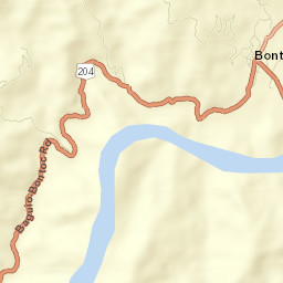 Bontoc Street Map