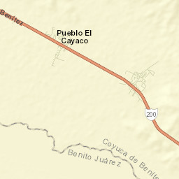 Cayaco Street Map