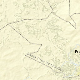 San Francisco Javier Street Map