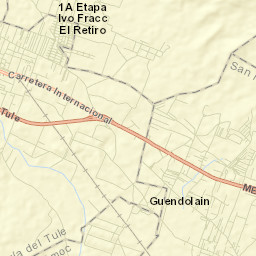 San Francisco Lachigoló Street Map