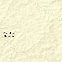 San Juan Mazatlán Street Map