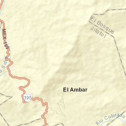 El Ámbar Street Map