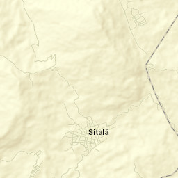 Sitalá Street Map