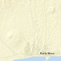 Porto Novo Street Map