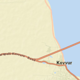 Kovvur Street Map