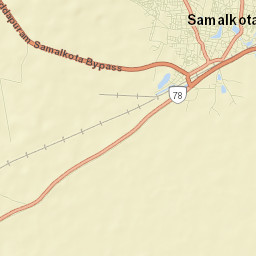 Samalkot Street Map