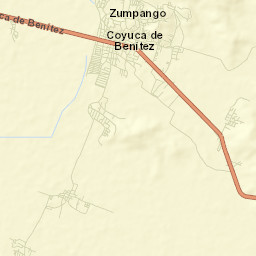 Coyuca de Benítez Street Map