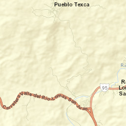 Lomas de San Juan Street Map