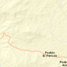 Las Ánimas Street Map