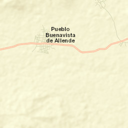 Buenavista de Allende Street Map