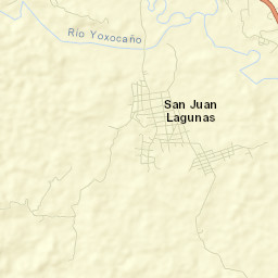 San Juan Lagunas Street Map