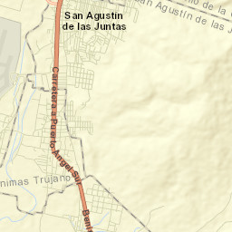 San Agustin de las Juntas Street Map