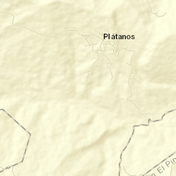 Los Plátanos Street Map