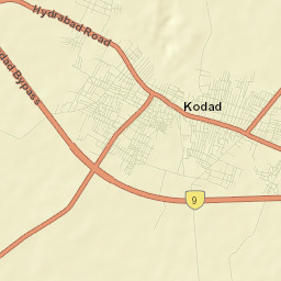 Kodar Street Map
