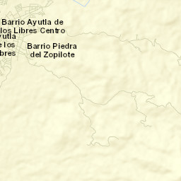 Ayutla de los Libres Street Map