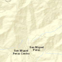 San Miguel Peras Street Map