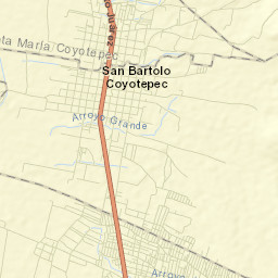 Vicente Guerrero Street Map