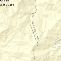 San Lucas Camotlán Street Map