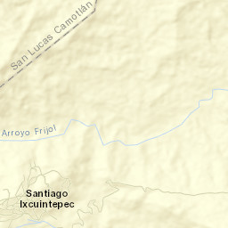 Santiago Ixcuintepec Street Map