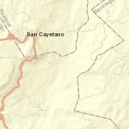 San Cayetano Street Map