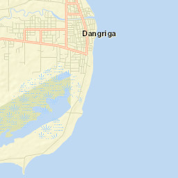 Dangriga Street Map